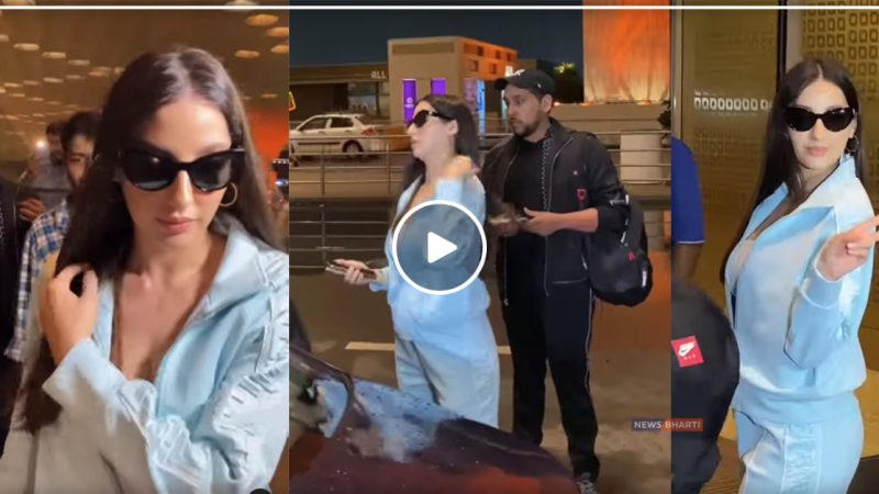 Nora Fatehi को देखकर पगलाए फैंस, पहले एक्ट्रेस को घेरा और फिर कर दी ऐसी हरकत